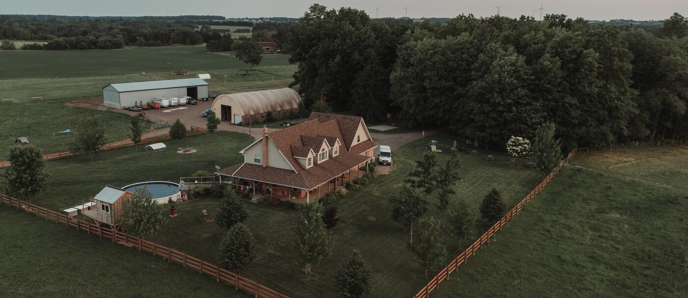 Aerial drone photograph